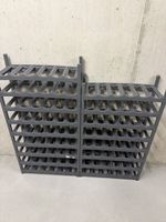 Weinregal Plastik stapelbar 17 Stück