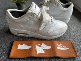 Nike air max femme taille 38 blanc et marron