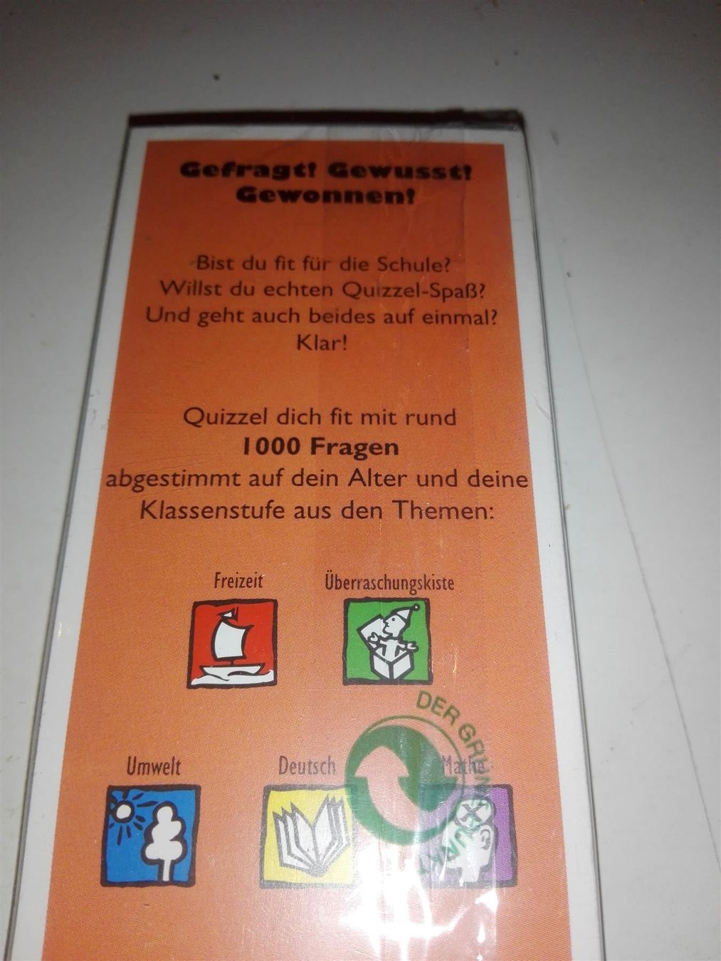 Spiele: Quiz & Co. (Fächer A - 3.Schuljahr) – Neu und originalverpackt aus St. Gallen von elk2021 1