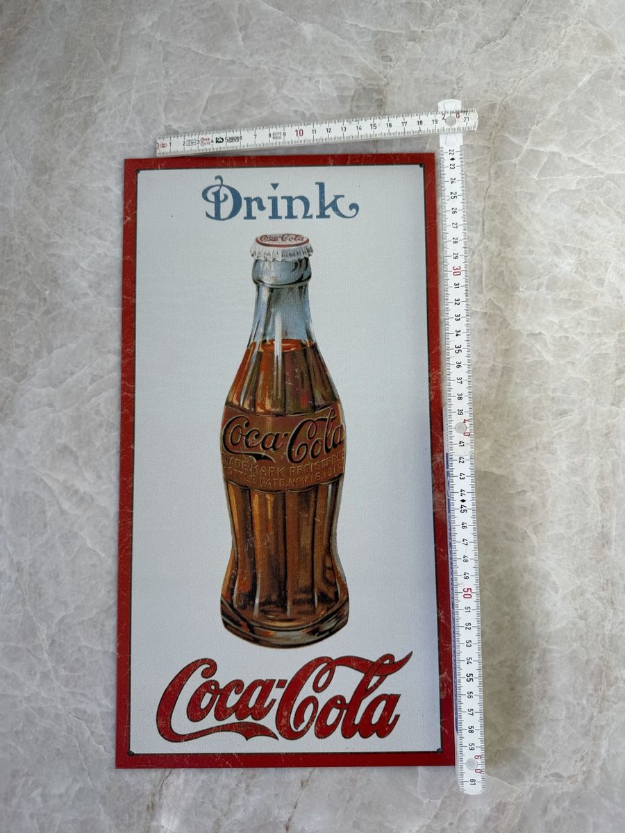 Coca-Cola Alle Dekorationen: Coca-Cola Blechschild – Gebraucht aus Bertschikon von xty_yf6h 2
