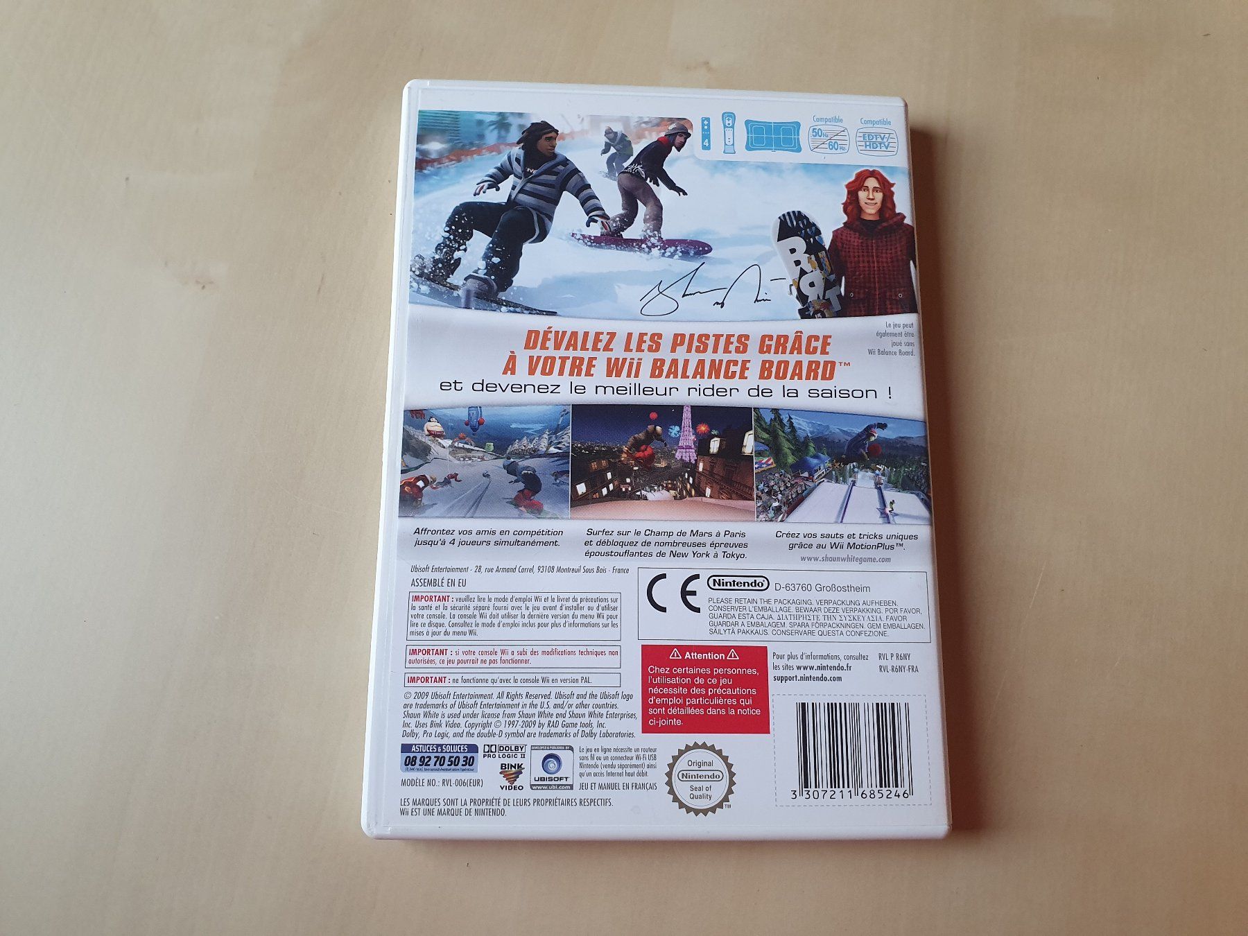 Nintendo Giochi: Shaun White Snowboarding World Stage – Usato da Stansstad venduto da collectorsshop 1