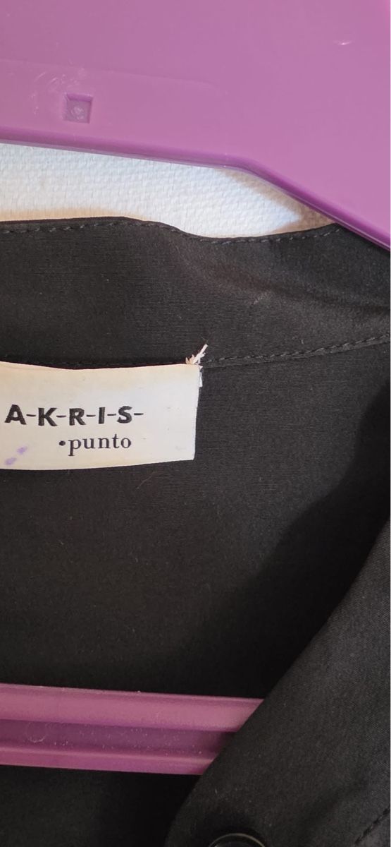 Akris Blusen: AKRIS Bluse schwarz 100% Seide Grösse 44 – Gebraucht aus St. Gallen von mania03 1