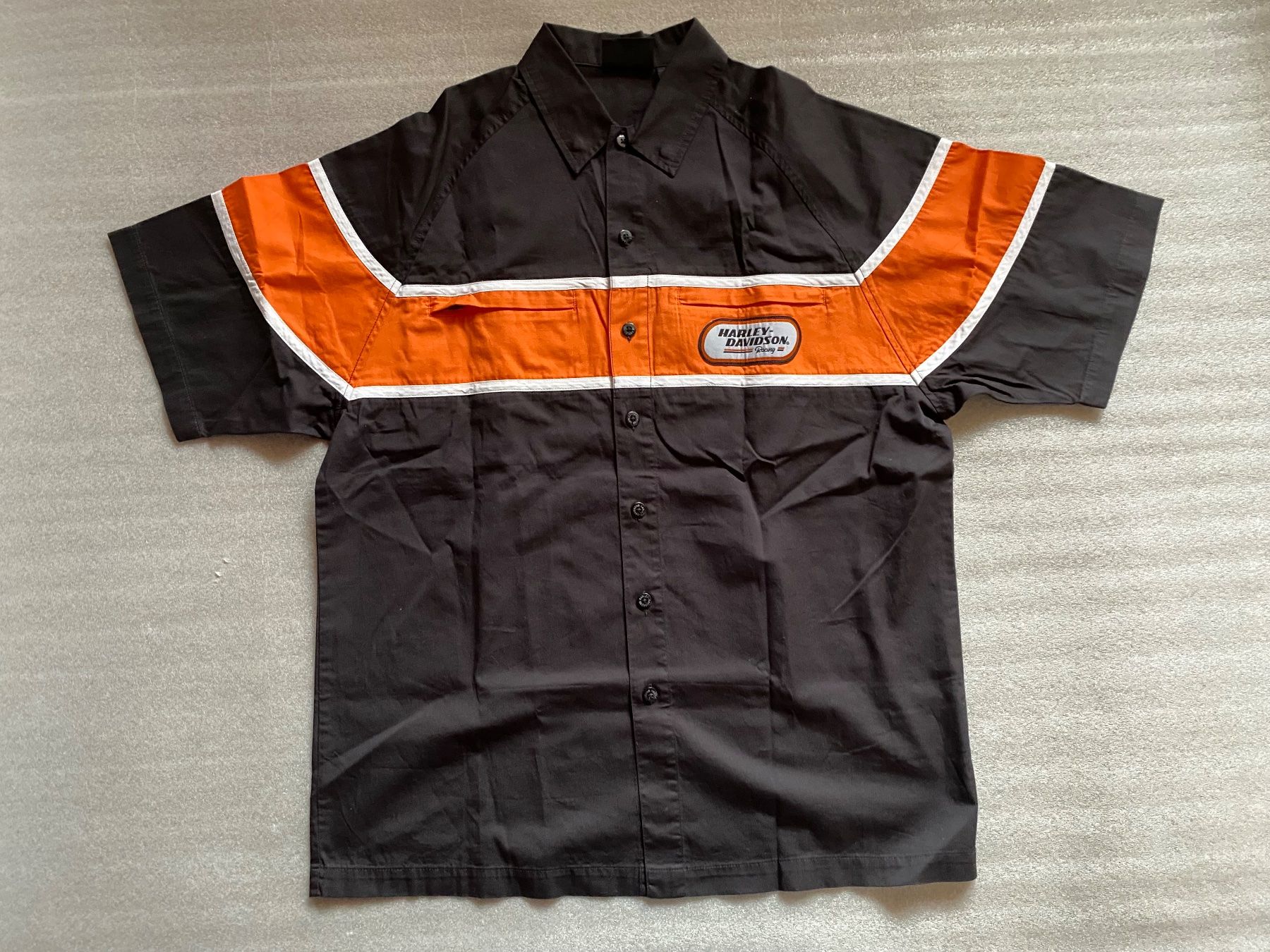 Harley-Davidson Camicie: Harley Davidson Racing Hemd, Grösse Men's M – Nuovo (secondo la descrizione) da Berg TG venduto da Electrolux23
