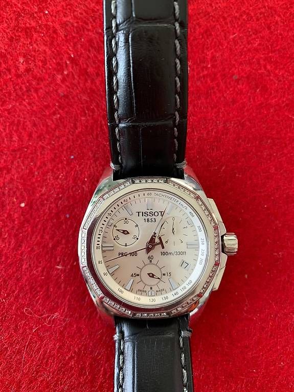 Orologi: Damenuhr Tissot mit Brillanten – Usato da Meggen venduto da spyder718