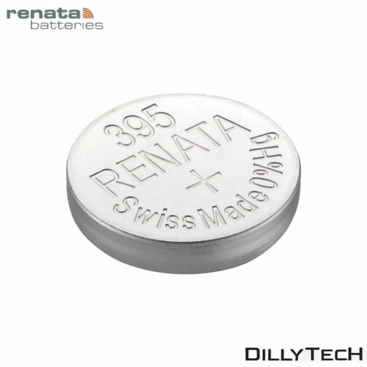 Caricatori & Batterie: Renata 395 Box, SR927SW Knopfzellenbatterie - 1 Stk. – Nuovo e nell'imballaggio originale da Erlenbach ZH venduto da DillyTecH 1
