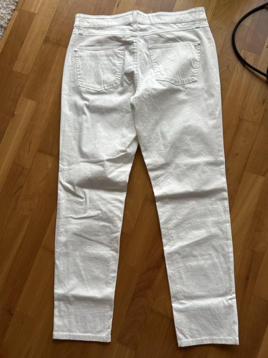 Cambio Pantaloni: CAMBIO Hose weiss Gr. 38 – Usato da Kirchdorf BE venduto da Stella130 2