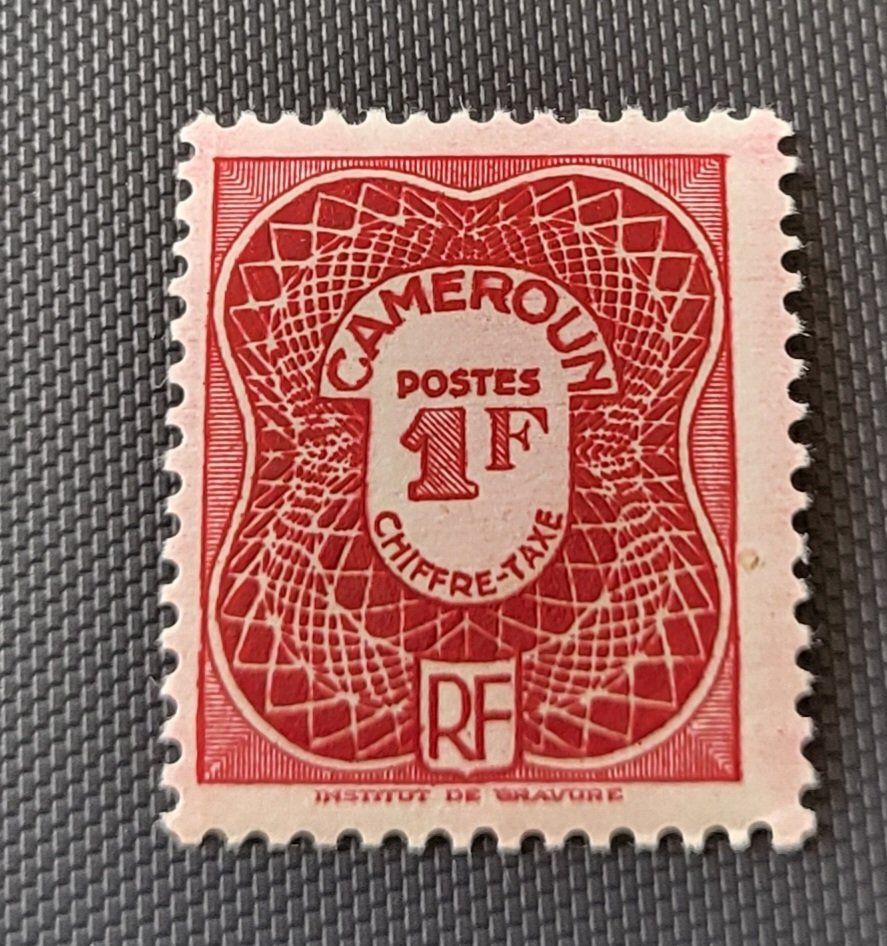 Alle Briefmarken: Kamerun 1947 briefmarke – Gebraucht aus St Gallen von Stampsalshobby