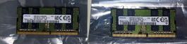 2x Samsung DDR4 PC4 16GB (32GB)
