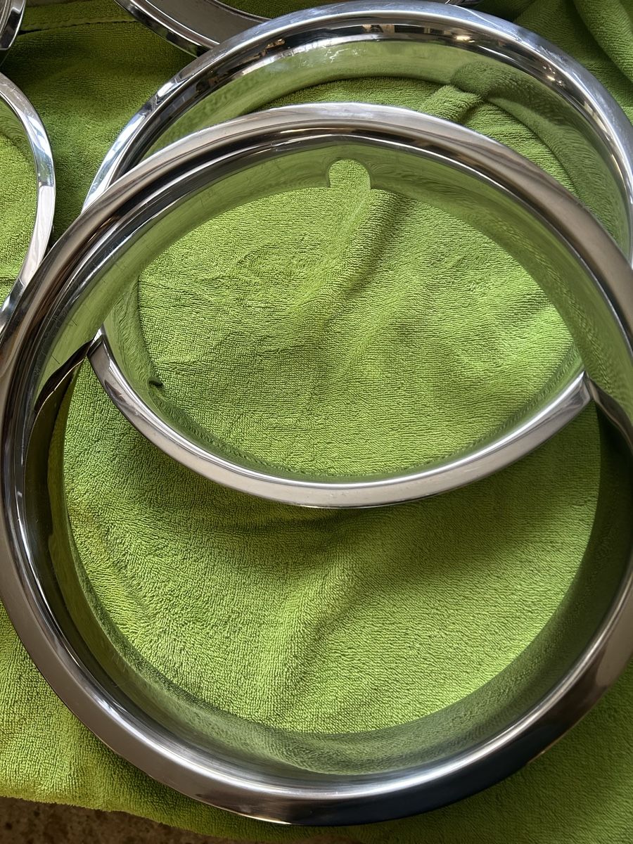 Jantes: Radringe Felgenchromringe 14" Oldtimer – D'occasion à Trimbach par Taunusteile 2