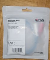 LINDY AV Kabel 2x Cinch auf 2x Cinch 1m neu