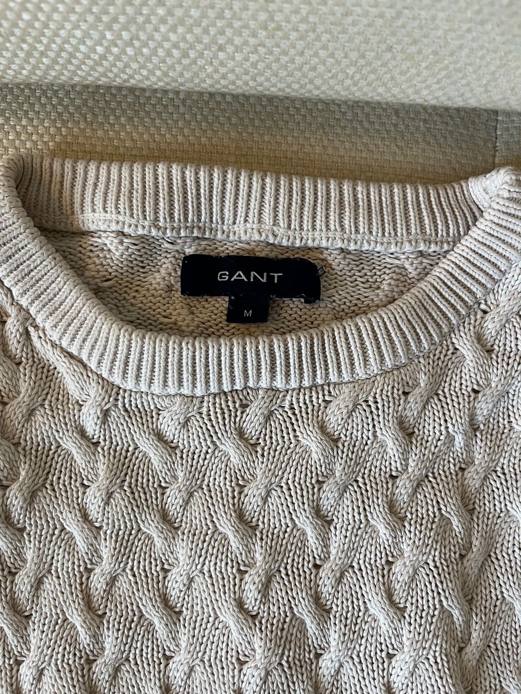Gant Maglioni & Felpe: Gant knitwear sweater size M white – Usato da Zürich venduto da Simontr 2