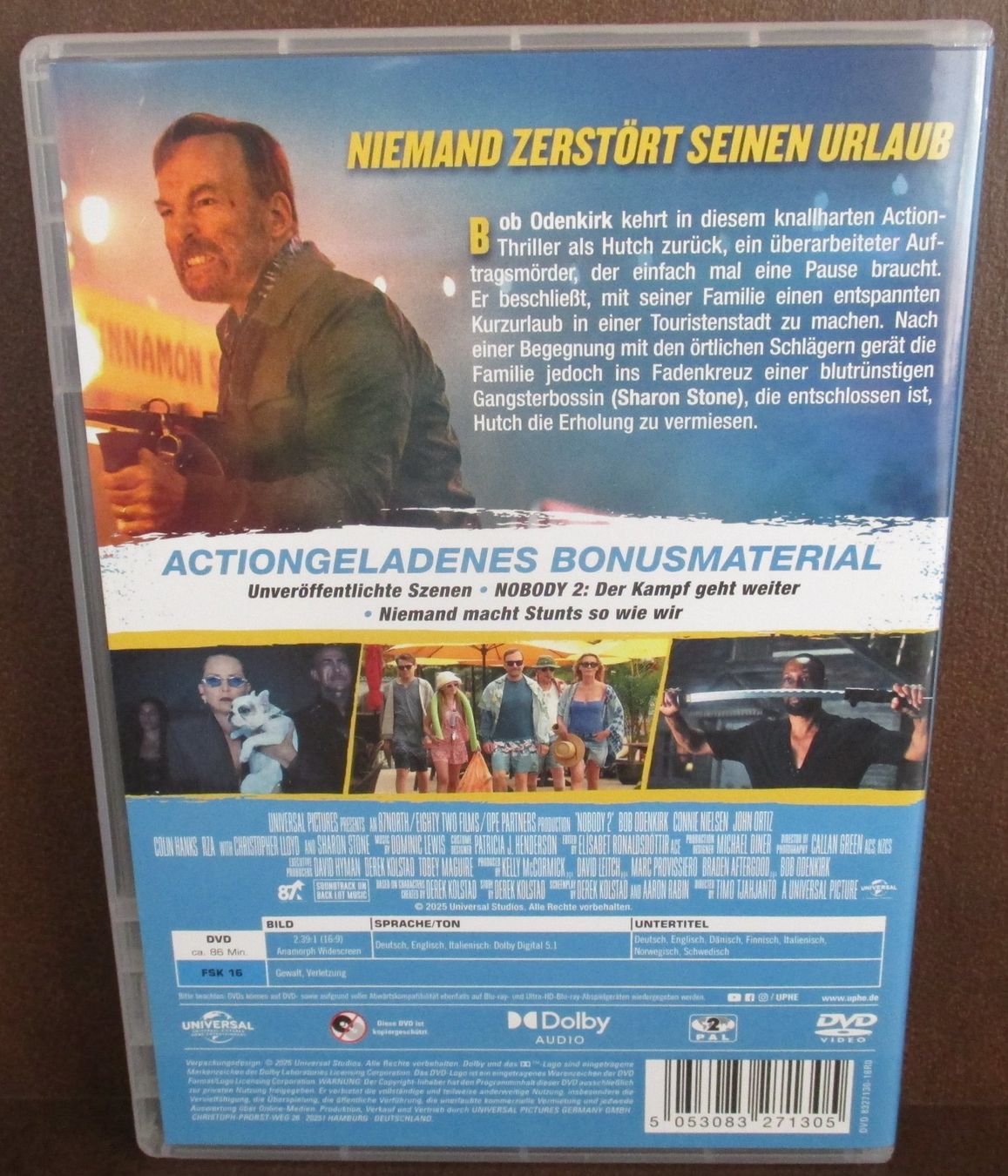 Tutti i DVDs: Nobody 2 2025, FSK 16 – Usato da Montlingen venduto da Mabesi 1