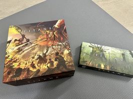 titans brettspiel (deutsch) inkl. kickstarter erweiterungen