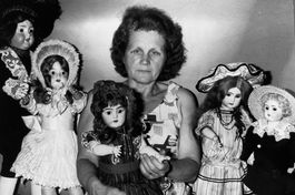 Pressefoto - Zürich, neues Puppen Museum, Vollenweider, 1982