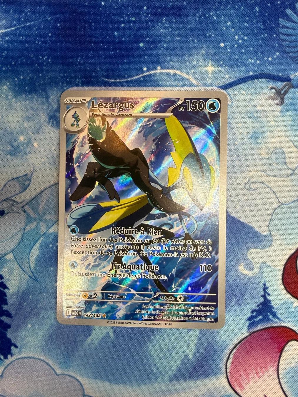 Pokémon Carte collezionabili: Lézargus AR - MEG 142 FR – Nuovo (secondo la descrizione) da Courgenay venduto da ScamBoxOff