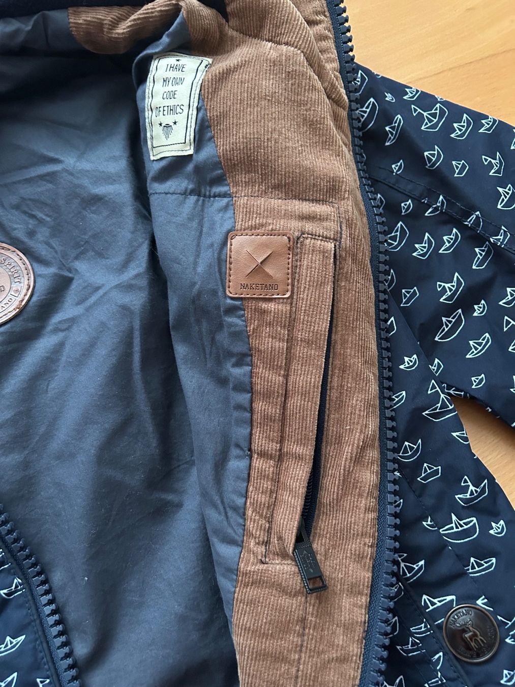 Naketano Vestes: Naketano Jacke dunkelblau Grösse M – D'occasion à Winterthur par ela_qbz6 1