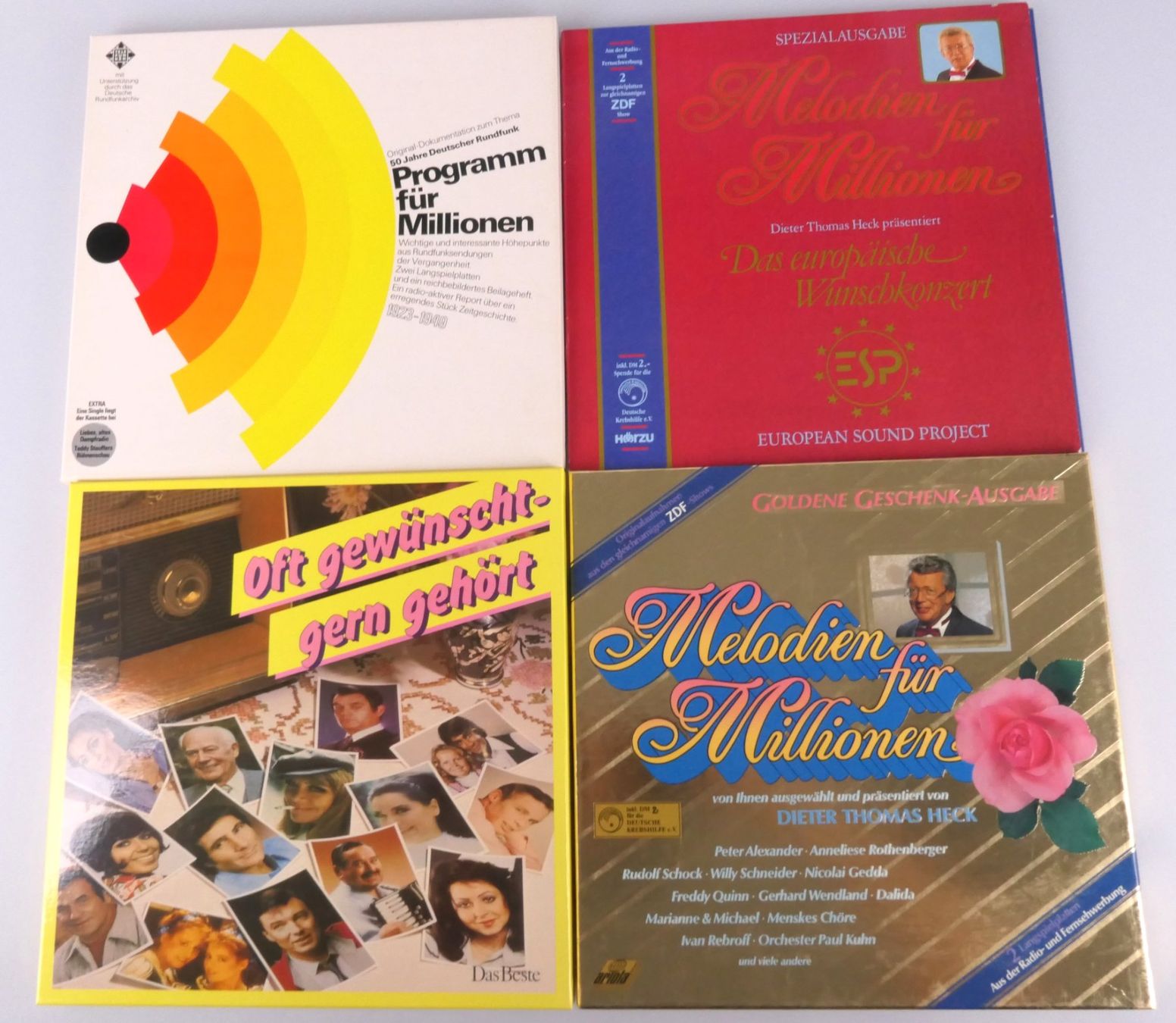 Dischi in vinile: Schallplatten 4x Box Sets – Usato da Rüti ZH venduto da Restwert_Rueti_ZH