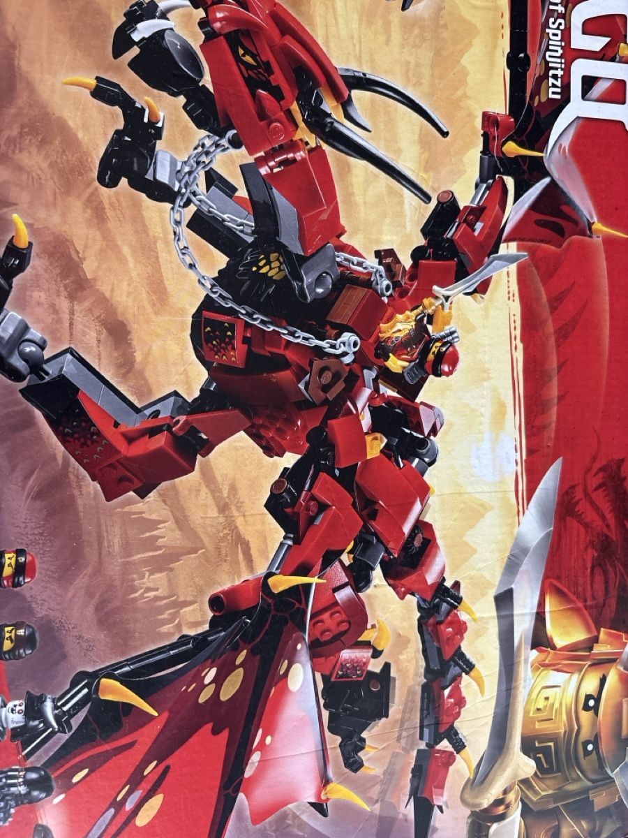 Lego Kit di costruzioni: Lego Ninjago Kai mit Feuerdrache – Usato da Basel venduto da Nihaojuju 3