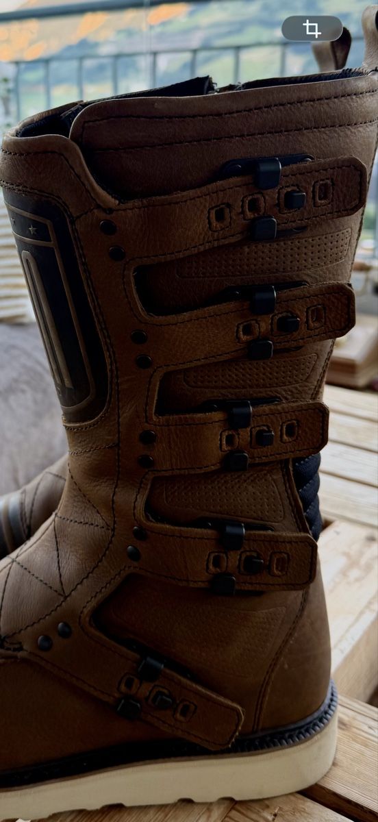 Herrenschuhe: Icon Elsinore 2 Motorradstiefel – Gebraucht aus Brunnen von Saschb 4