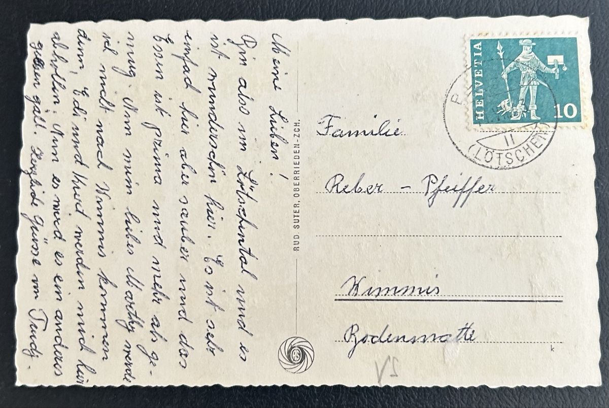 Cartes postales: Eisten im Lötschental  – D'occasion à Horw par Tellbub 1