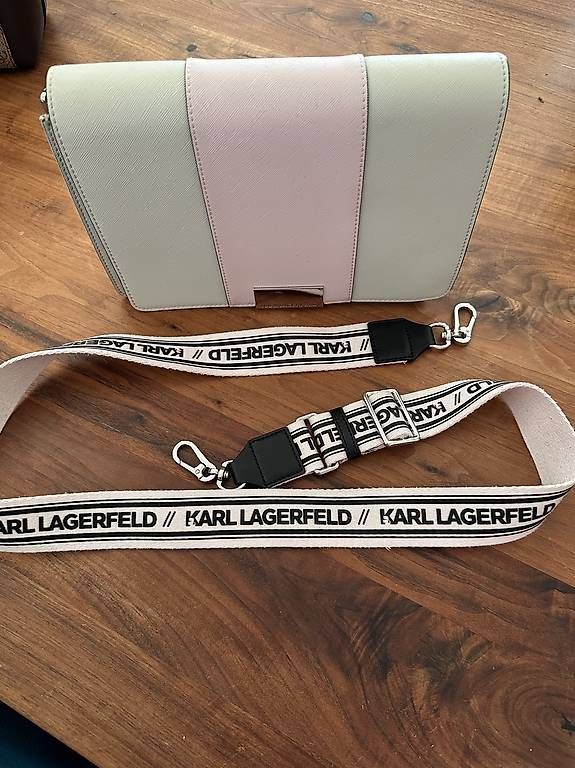 Sacs femmes: Karl Lagerfeld Tasche cremeweiss rosa – D'occasion à Erlenbach ZH par isa_l627