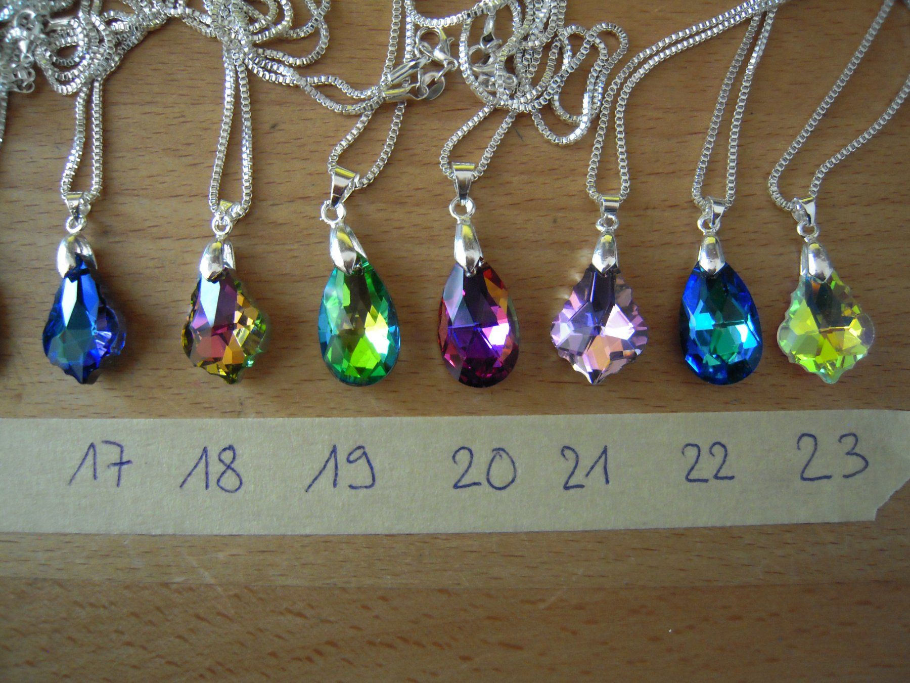 Catenine: Selfmade Halsschmuck / Halsketten verschiedene Farben – Nuovo e nell'imballaggio originale da Uzwil venduto da visions77 6