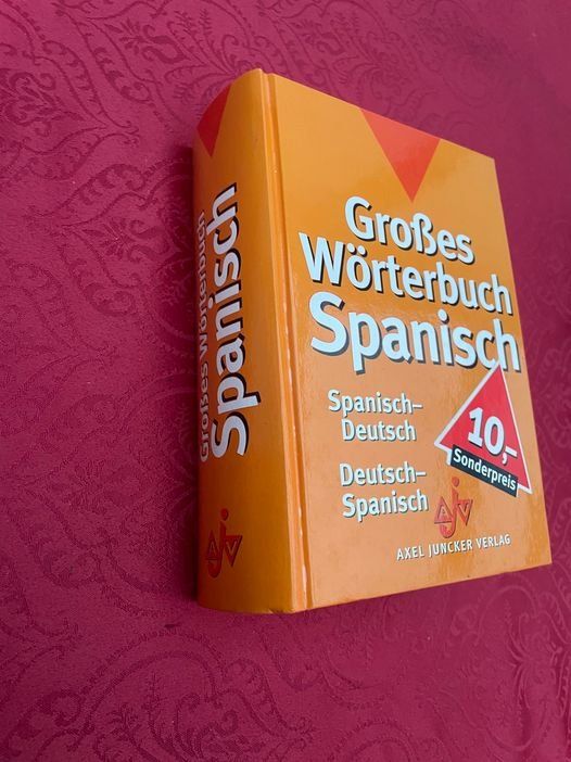 Bücher: Grosses Wörterbuch Spanisch – Gebraucht aus Bergdietikon von book-4-you 1