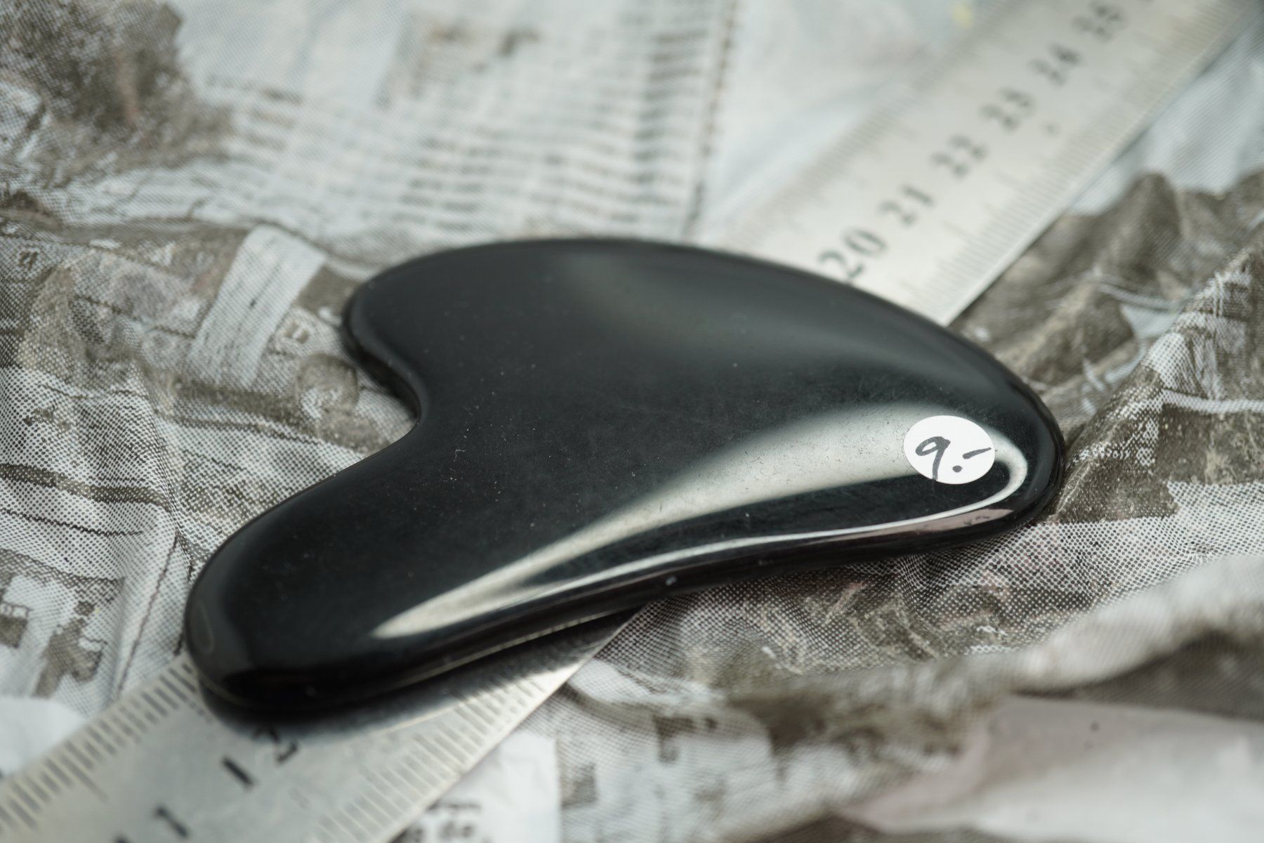 Minerali & Pietre curative: Gua Sha Massage-Stein Obsidian       ab 1.- – Nuovo e nell'imballaggio originale da Eschenbach SG venduto da topstone 2