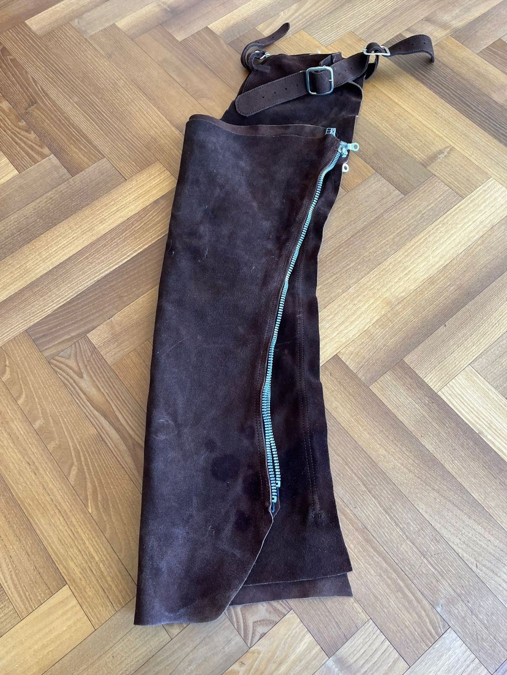 Pantaloni: Lederchaps Gr. M Reitartikel – Nuovo (secondo la descrizione) da Rafz venduto da sam_ryj5