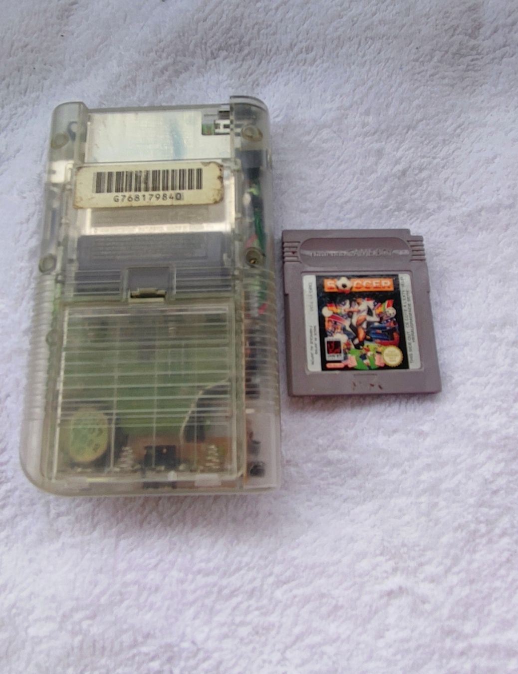 Nintendo Jeux: Original Nintendo Game Boy DMG-01 Transparent/Clear. – D'occasion à Zollikofen par zar_j67f 9