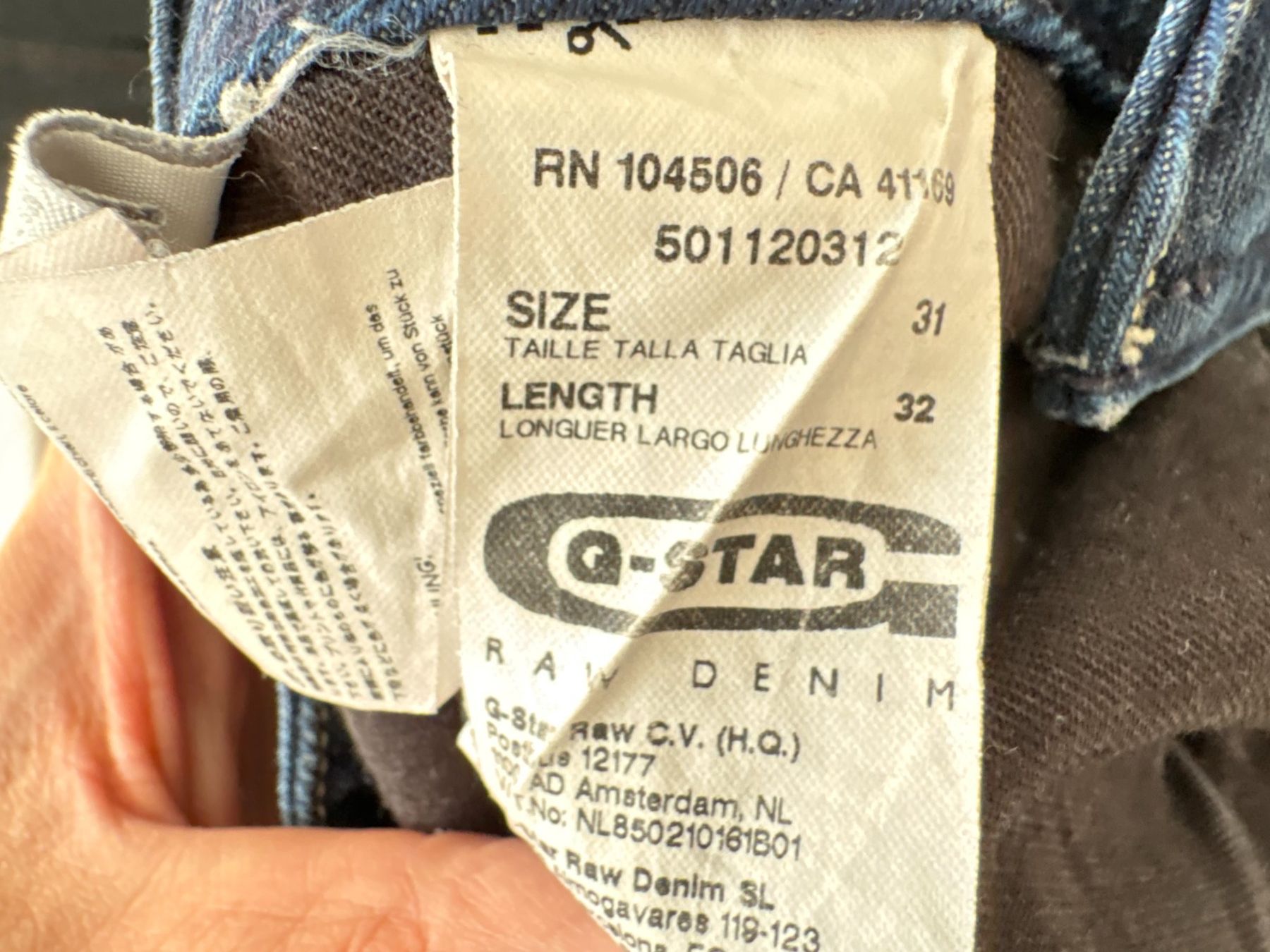 G-Star Jeans: G-Star Lynn Straight Jeans 31/32 – Usato da Elgg venduto da Jo_Naj 4