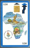 Telefonkarte Zimbabwe Africa Games
