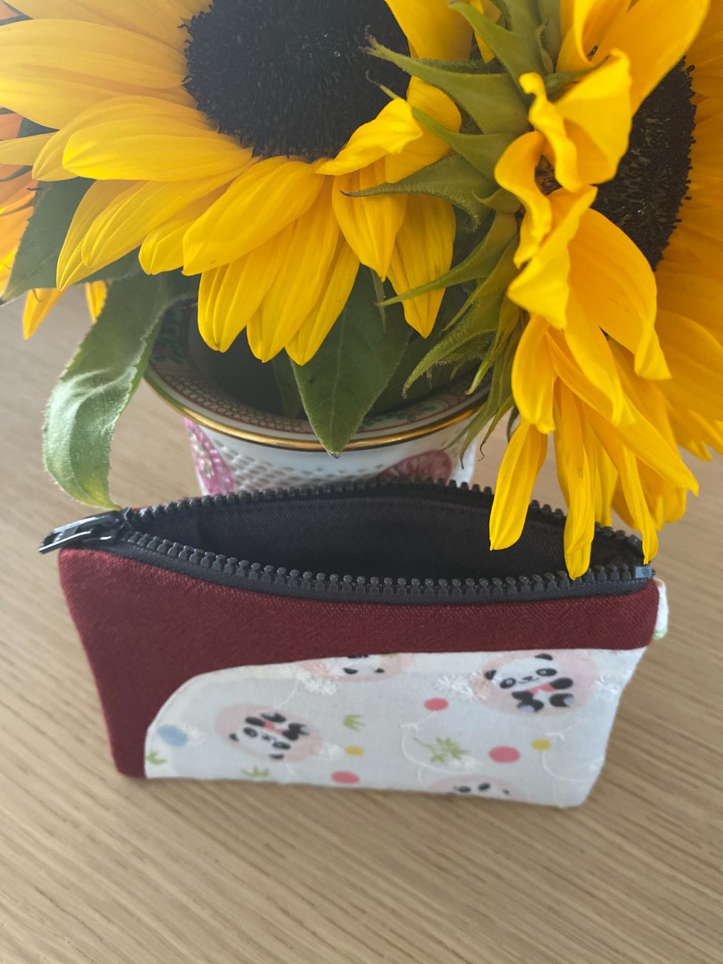 Borse: Baumwoll-Clutch mit Panda-Motiv – Nuovo e nell'imballaggio originale da Rotkreuz venduto da emi_dny8 1