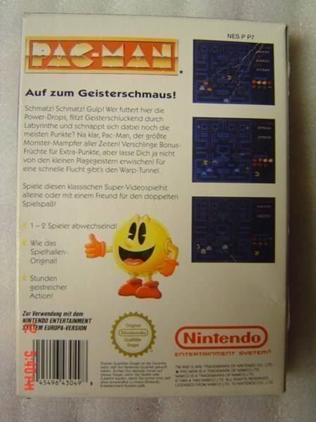 Nintendo Spiele: Pac-Man - NES Nintendo Vintage – Gebraucht aus Pambio Noranco von Pol69 1