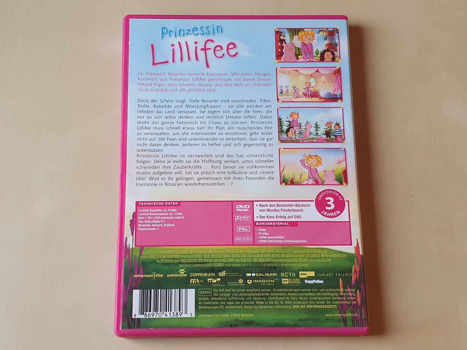 Alle DVDs: Prinzessin Lillifee – Gebraucht aus Stansstad von collectorsshop 1