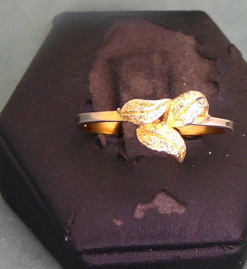 Anelli: Ring 925 Silber teilvergoldet – Usato da Muri AG venduto da silvermouse007 1