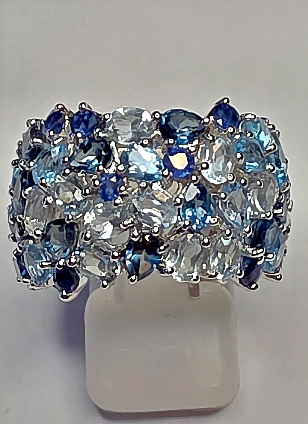 Bagues: Blau Safir mit Topas Ring – Neuf (Voir description) à Zürich par adriben 6