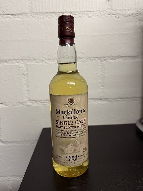 Spirituosen: Mackillops Choice Benrinnes 1988  Single Cask Whisky – Neu (gemäss Beschreibung) aus Herrliberg von gk2_bh6s 1
