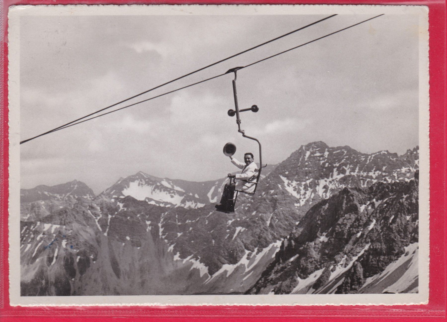 Cartoline postali: AROSA, HÖRNLI-SESSELBAHN, 31.8.1943 – Usato da Oberrieden venduto da Gebirgsstelze