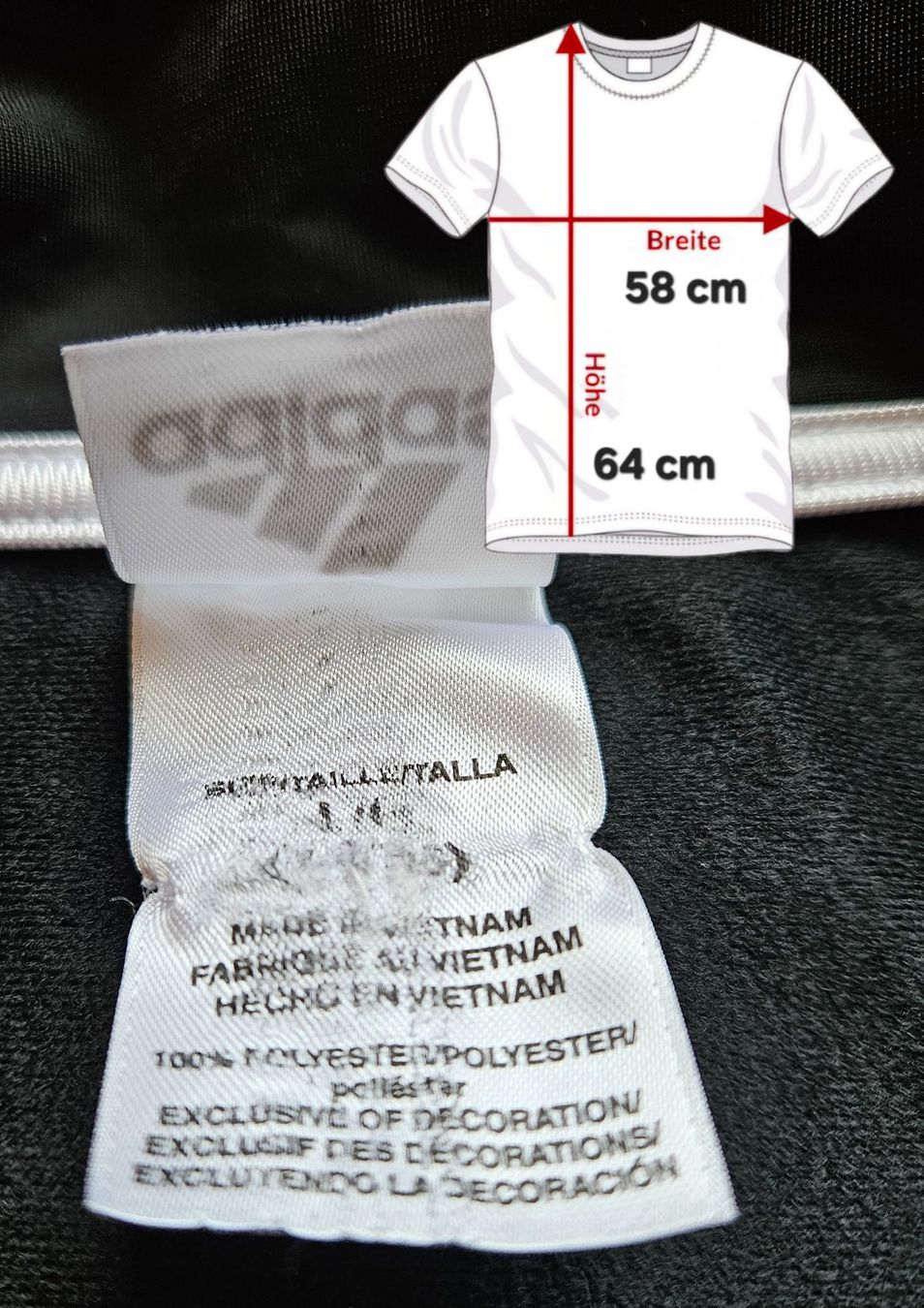 Adidas Giacche: Jacke adidas Grösse S retro – Usato da Hägglingen venduto da United-Village-Trade 4