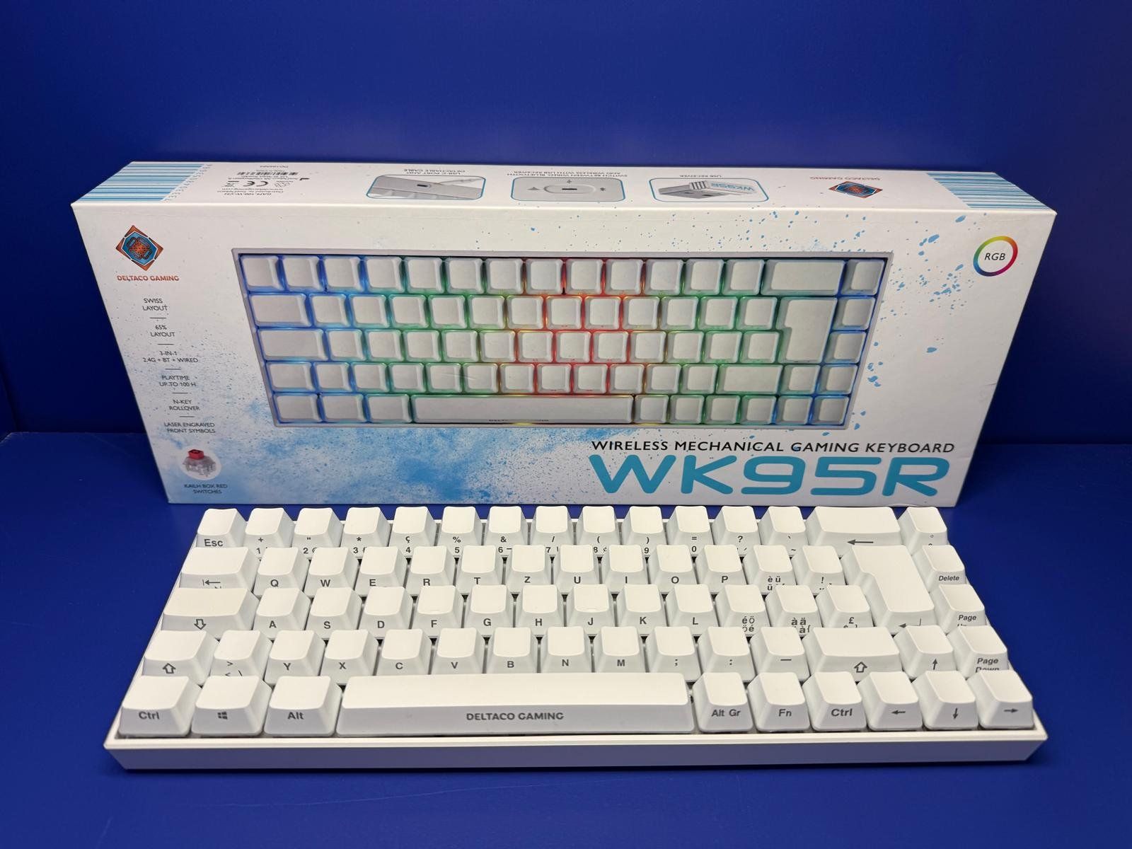 Tastiere: clavier gaming Wk95R Wireless neuf – Nuovo e nell'imballaggio originale da Riaz venduto da dex_mnf8 1