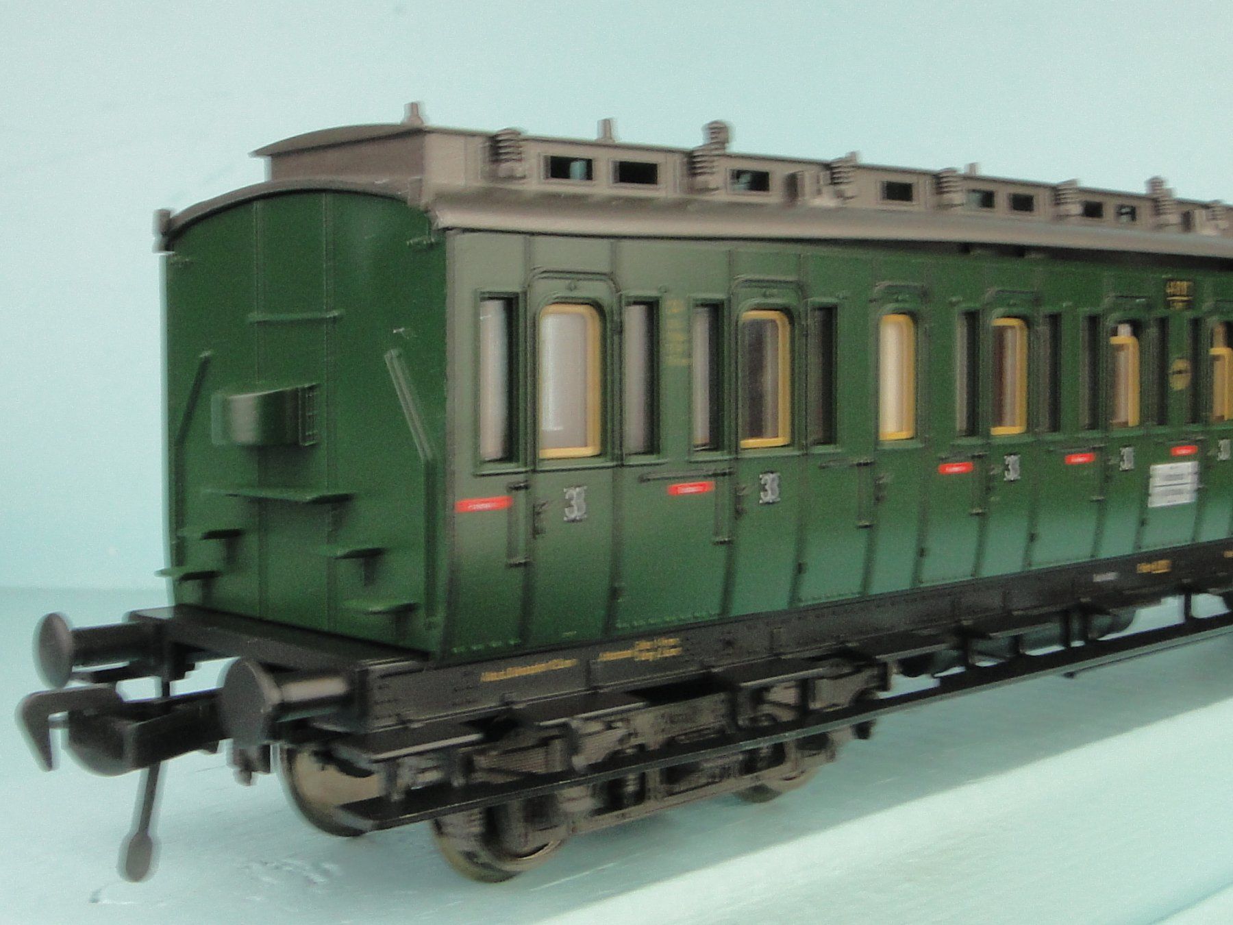 Fleischmann Modellini di ferrovie: Fleischmann H0 5087 Abteilwagen, Neuwertig – Usato da Bülach venduto da cann11 4