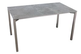 Gardeko Keramiktisch 180x90 grau Gartentisch Keramik Orix