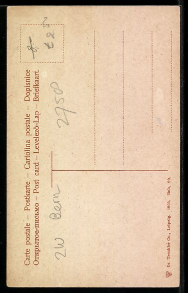 Cartoline postali: AK Unterseen, Marktplatz und Kirche – Usato da Berlin venduto da bartko-reher 1
