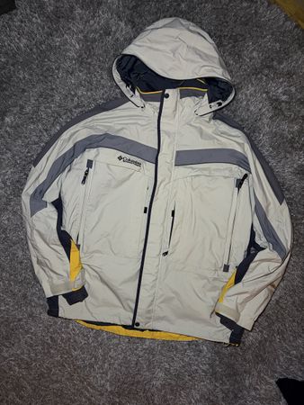 Columbia Sportswear Jacke beige grau gelb Grösse XL