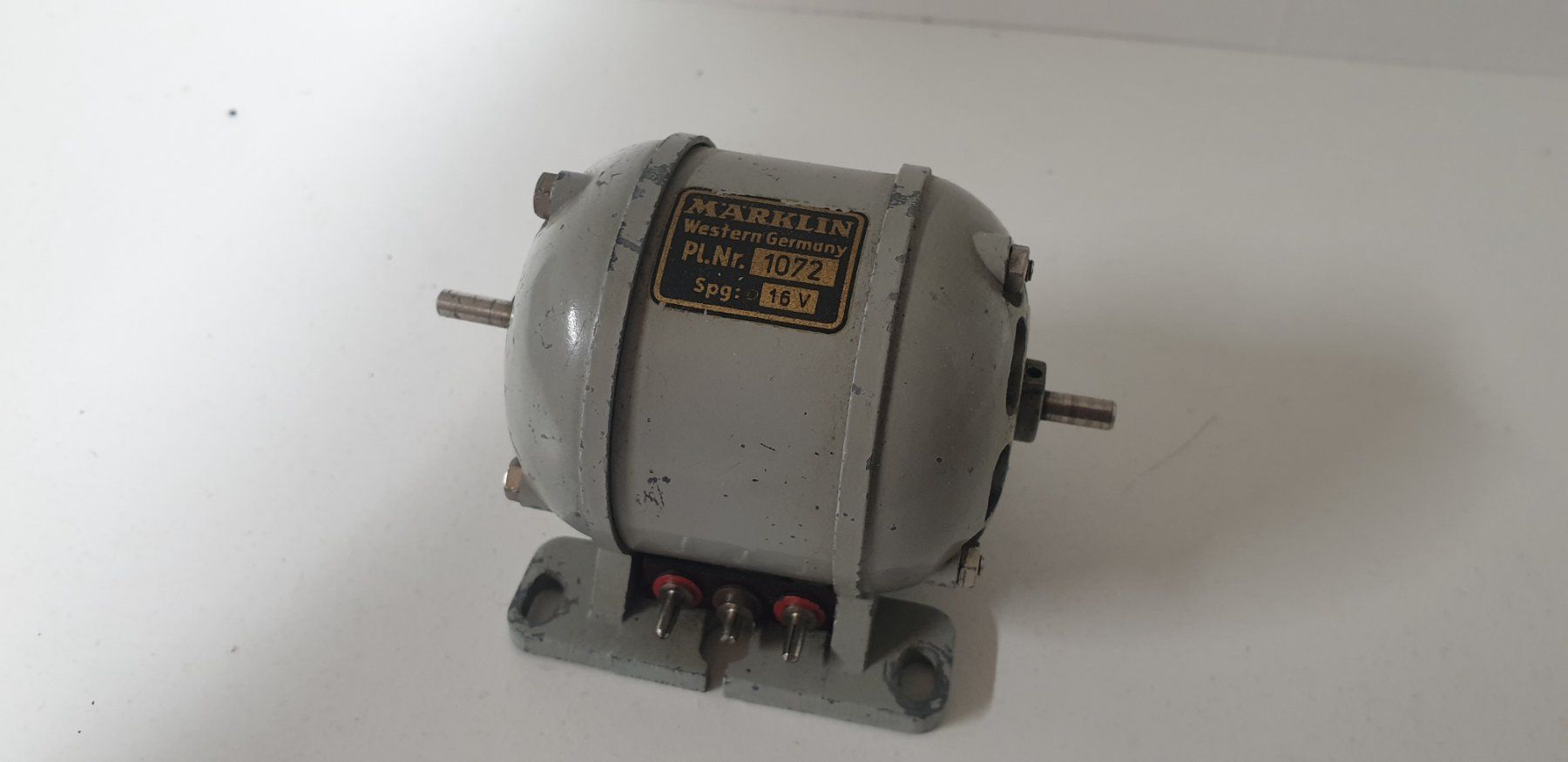 Märklin Modellini di ferrovie: Märklin Drehstrommotor 1072 – Usato da Geroldswil venduto da TopTrain54