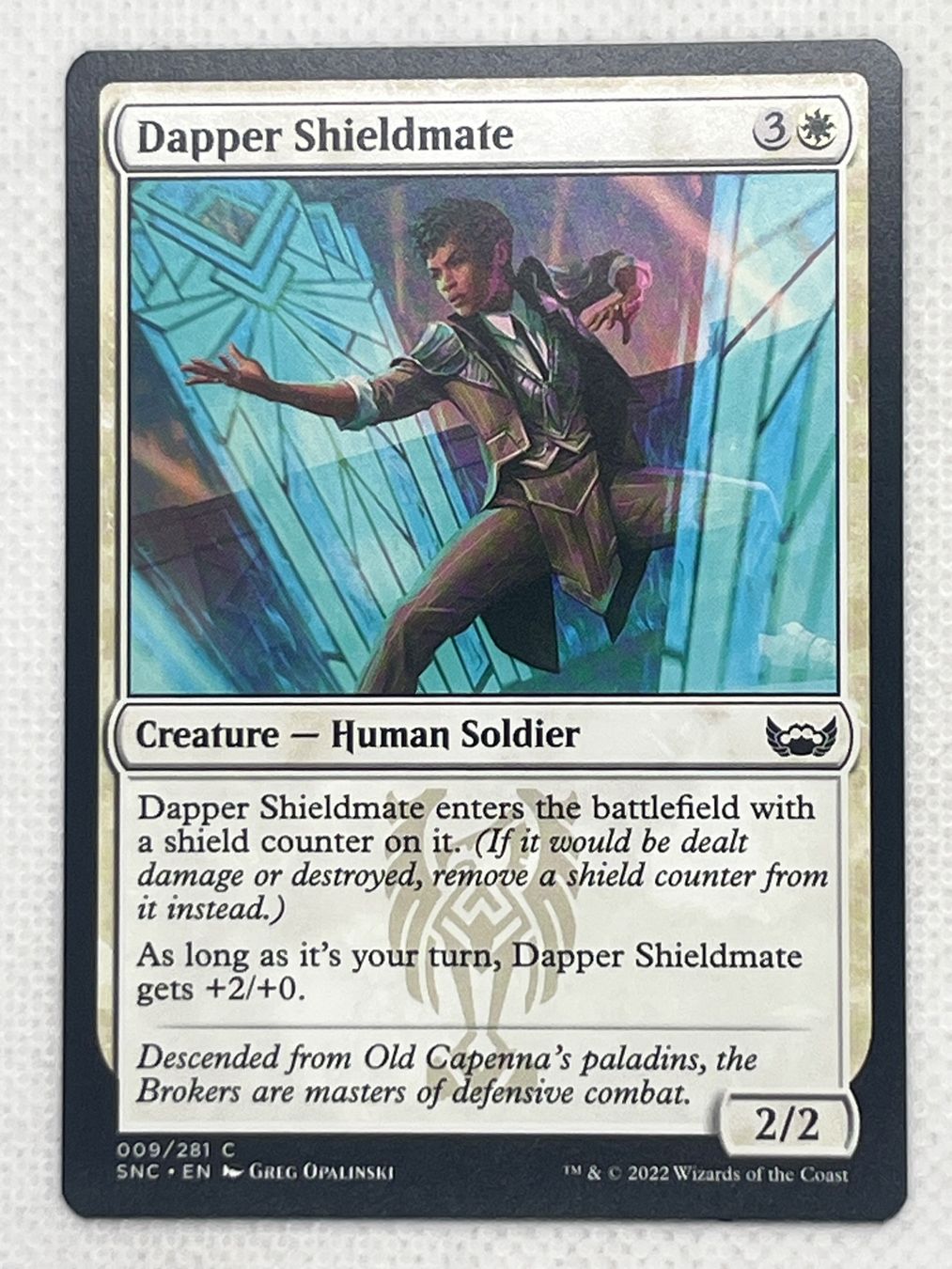 Magic The Gathering Carte collezionabili: Magic the Gathering - Dapper Shieldmate -- Selten! – Usato da Hinterkappelen venduto da Kim1992