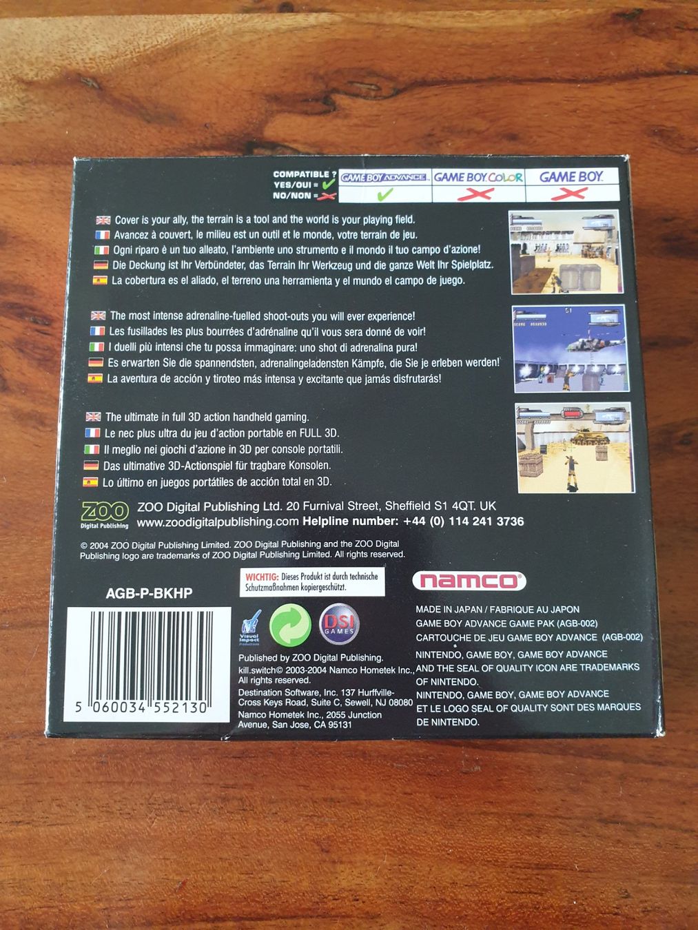 Giochi: Kill Switch OVP / Gameboy Advance GBA – Usato da Rain venduto da Rou_z26r 1
