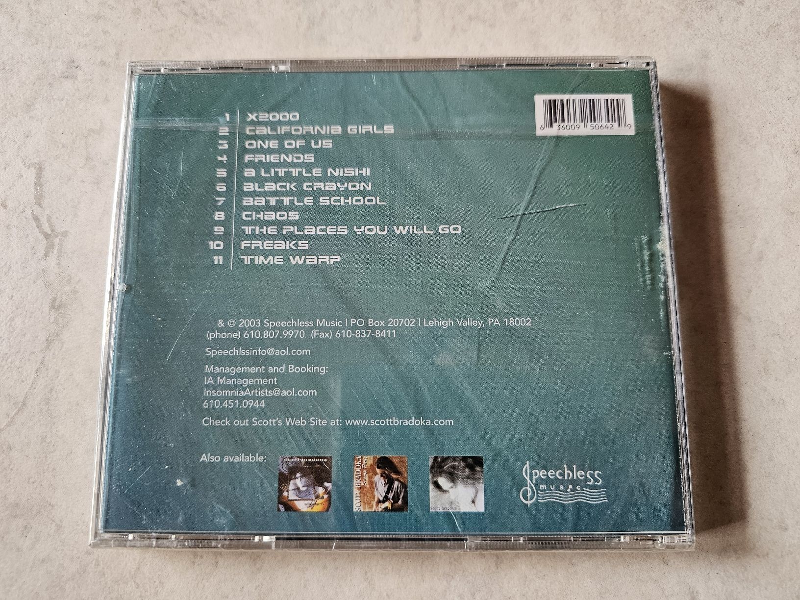 CDs: Scott Bradoka  -  Create Your Own Reality / Fabrikneu – Neu und originalverpackt aus Schneisingen von backstore24 1