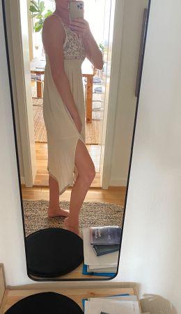 Wunderschönes Sommerkleid  bestickt Grösse S/M